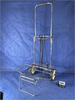 Folding Luggage Cart w/Bungee Cord