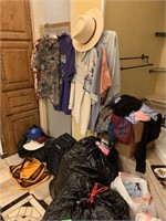 LOT OF TOMMY BAHAMA SHIRTS / HAT MORE