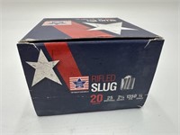 20 ga Slug Shotgun Shells 25rds