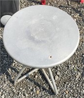 (AF) 20" Metal Outdoor Table
