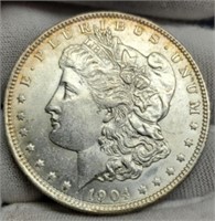 1904-O Morgan Silver Dollar Unc.