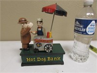 newer metal hot dog bank