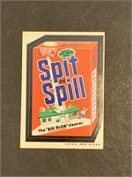 1973 Rare Topps Wacky Packages Spit and Spill 3rd