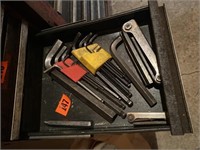 Various sizes Allen wrenches