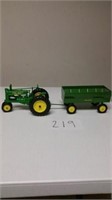 JOHN DEERE TRACTOR, WAGON....NICE