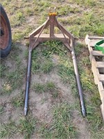 3 point bale fork