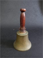 Late 19thC Early 20thC American Brass School Bell