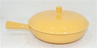 Vintage Fiesta French casserole, yellow