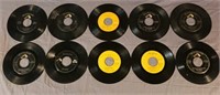 10 Elvis 45 rpms