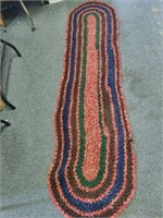 Large braided runner.