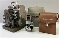 Bell & Howell 333 Movie Camera & 253AX Projector