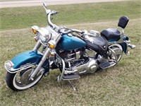 1991 Harley Davidson Heritage Soft Tail Motorcycle