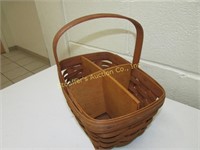 Longaberger - basket with dividers
