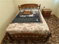 Full Size Bed, Mattress, & Box Springs, Night