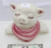 SHAWNEE SMILELY PIG COOKIE JAR COVER