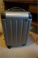 Rolling Hard Suitcase with HP Printer