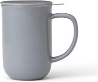 Viva Minima Balance Tea Cup, Blue Grey, 17 Ounce
