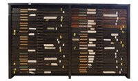 Antique Hamilton Mfg. Typesetters’ Cabinet