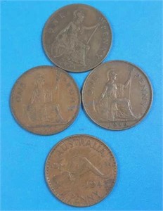 Britain/Australia Large Cents