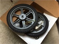 2 Lawn Mower Wheels - 672074MA