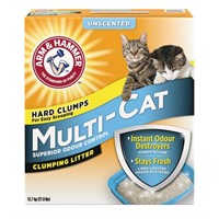 New Arm and Hammer Multi-Cat clumping litter,