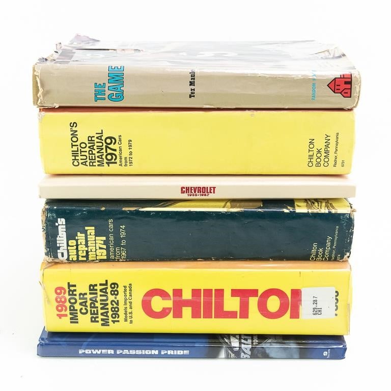 Vintage Chilton Manuals and Books
