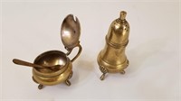 Brass Condiment Set - Small
