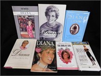 6 Princess Diana books - New Diana Her New Life