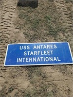 1 Sign "USS ANTARES STARFLEET INTERNATIONAL"