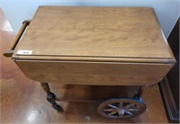 DROP LEAF TEA CART