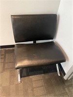 2 Leather lobby seats (low profile)