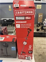 CRAFTSMAN 17" STRAIGHT SHAFT GAS POWER WEEDEATER