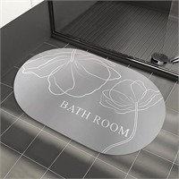 Bath Mat  20x31 Grey