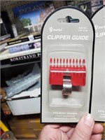 Shelf Lot of Various Clipper Guides