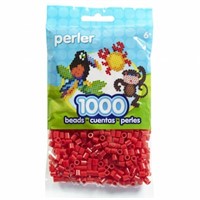 Perler, 1000 Beads, Red
