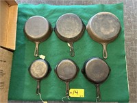 6 - Griswold Skillets