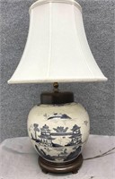 Antique Chinese Ginger Jar Lamp
