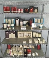 Huge Lot Of Real And Flameless Led Candles