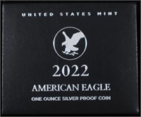 2022-S PROOF AMERICAN SILVER EAGLE OGP