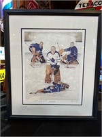 Limited Edition Johnny Bower Signed Print