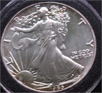 1986 SILVER EAGLE GEM