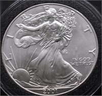 2001 SILVER EAGLE GEM