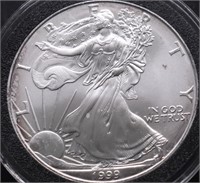 1999 SILVER EAGLE GEM