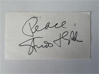 Studs Terkel  signature
