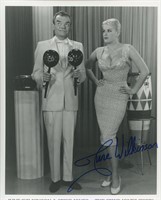 June Wilkinson signed photo