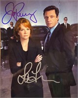 Jane Doe Joe Penny and Lea Thompson signed photo