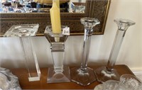 Crystal Candlesticks