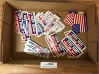 Lot of Vintage Unused Union Worker Labor Decals