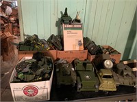 LOT: Toy Military Vehicles and Accessories