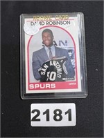 1989-90 Hoops David Robinson Rookie Card